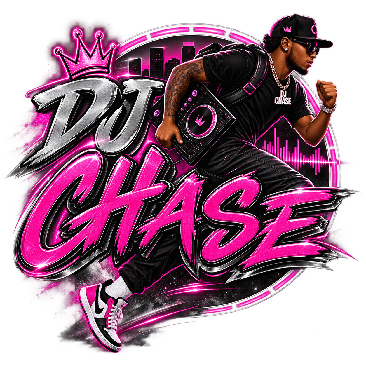 DJ Chase Entertainment logo